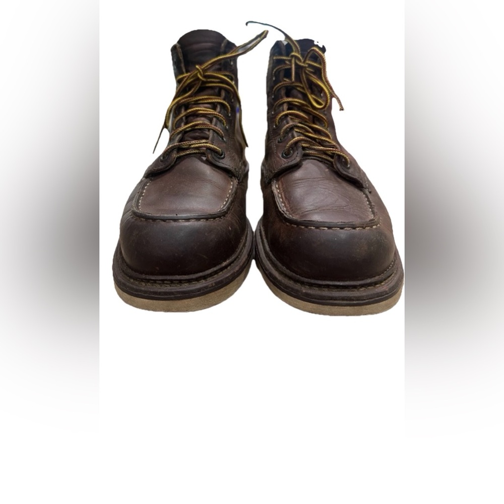 Red wing 1907 classic moc‎ toe size 9D Men's Brown Leather